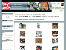 Tablet Screenshot of akrongasket.com
